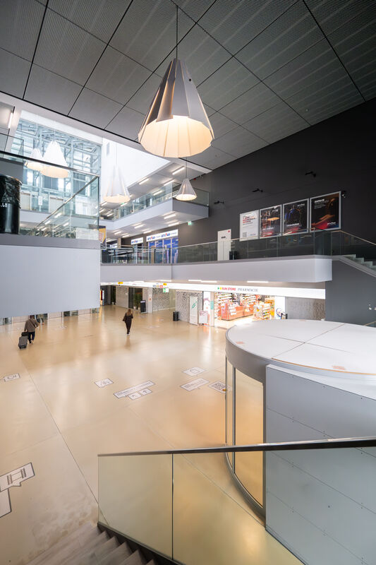Galerie principale du centre Malley Lumières